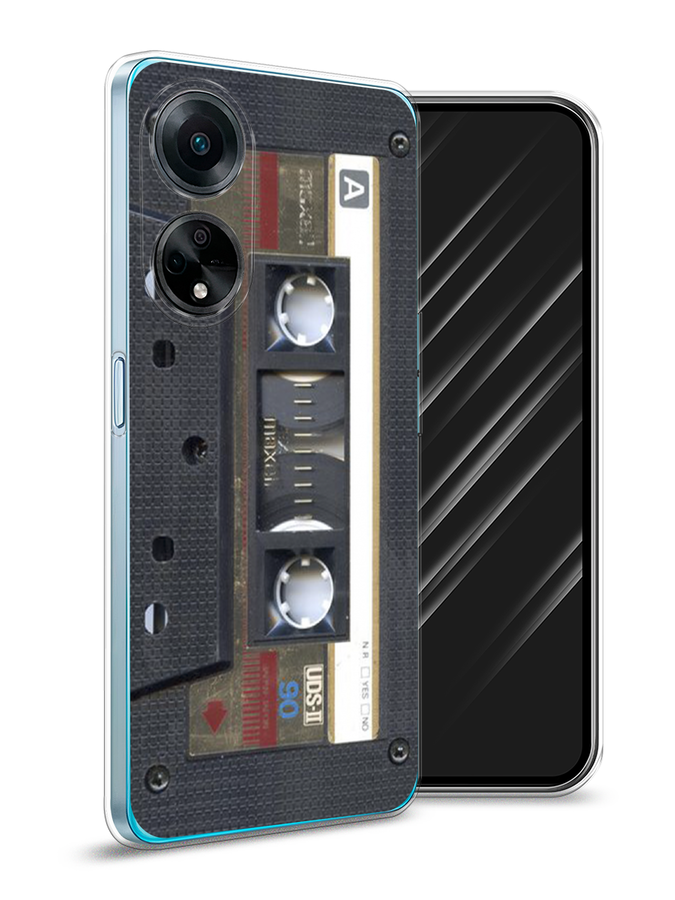 

Чехол Awog на Oppo A98 "Пленочная кассета", Серый;белый, 2514450-9