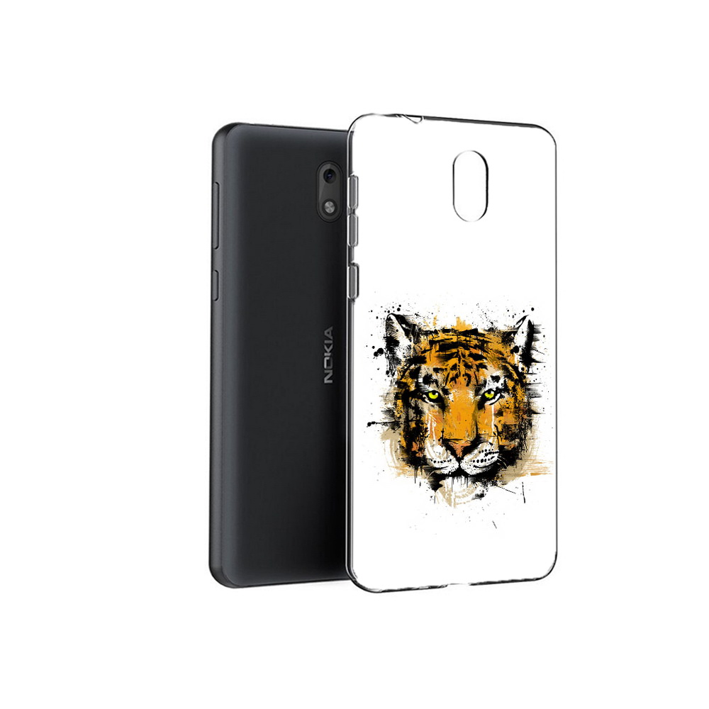 

Чехол MyPads Tocco для Nokia 2.1 тигруля (PT114269.92.643), Прозрачный, Tocco