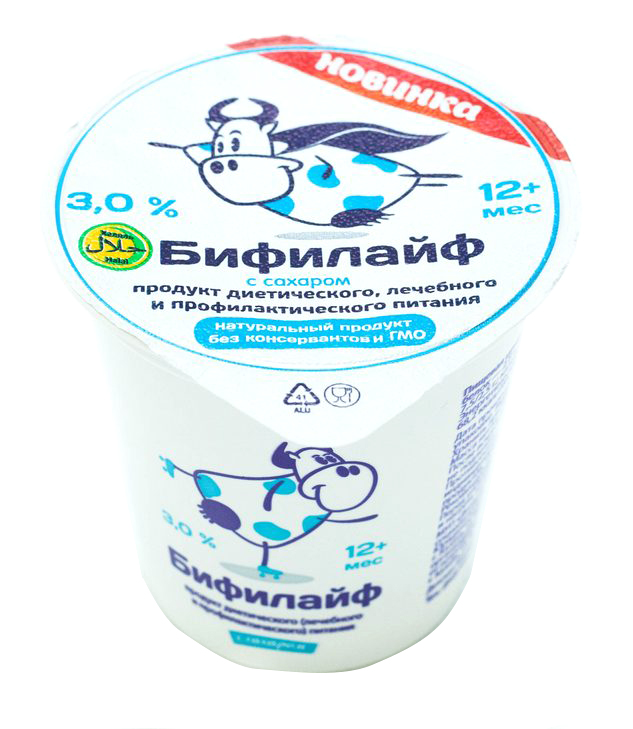 Бифилайф Детская молочная кухня Шатлык с 12 месяцев 3% 125 мл бзмж