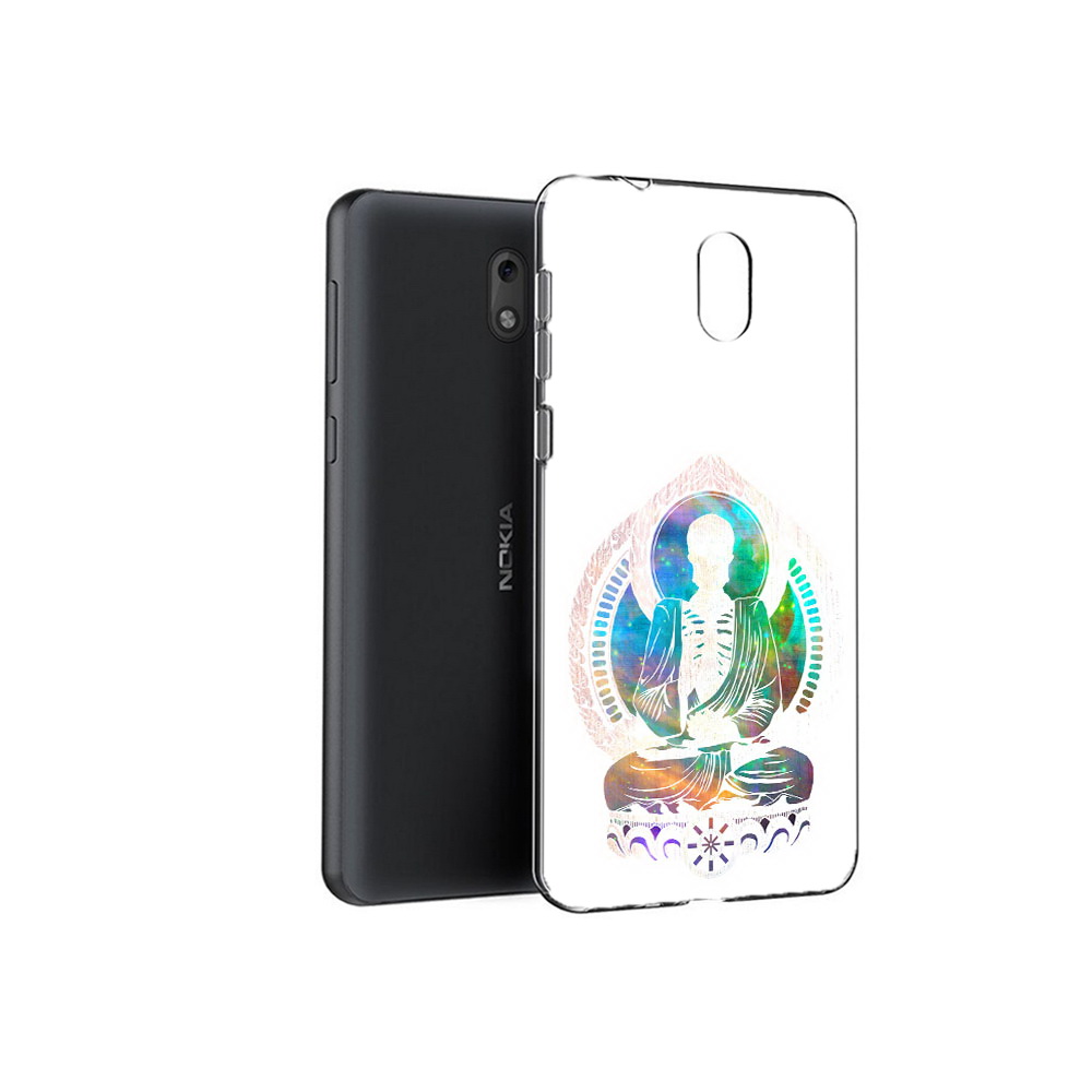 

Чехол MyPads Tocco для Nokia 2.1 умный скелет (PT114269.92.653), Прозрачный, Tocco