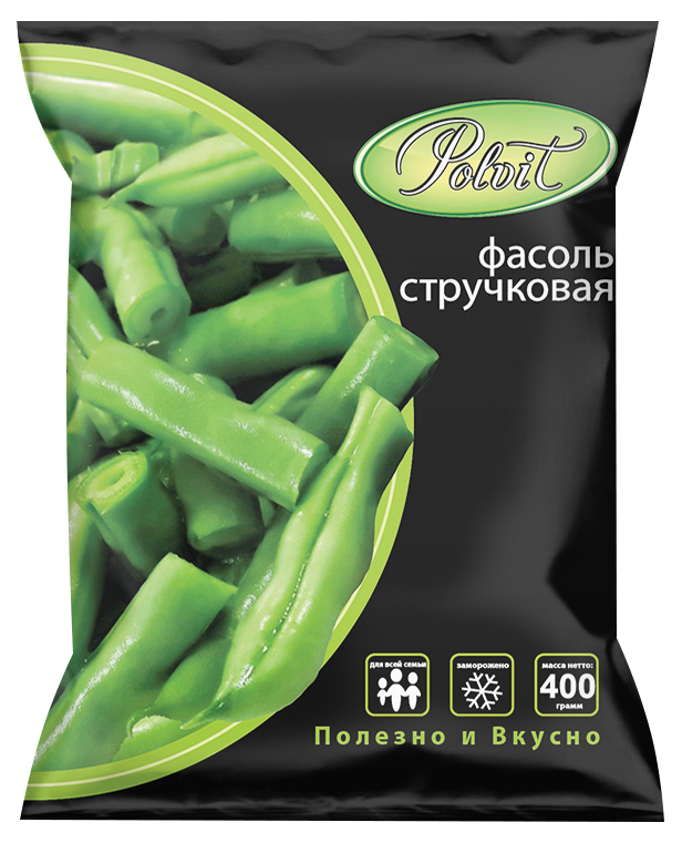 

Фасоль Polvit стручковая резаная 400 г
