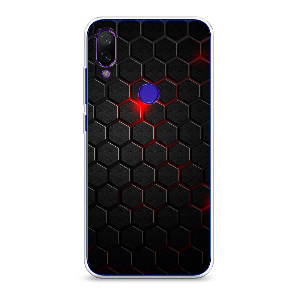 

Чехол Awog "Фон соты красные" для Xiaomi Mi Play, 35350-3