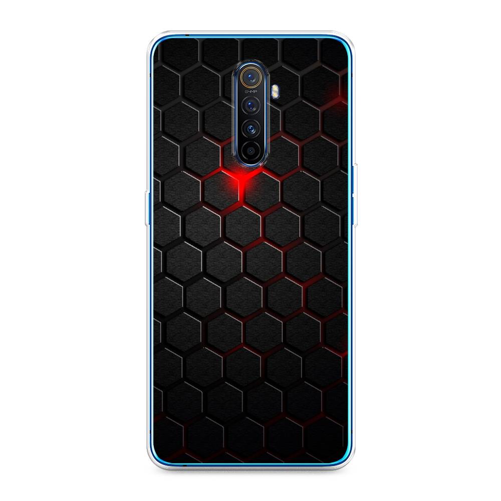 

Чехол Awog "Фон соты красные" для Realme X2 Pro, 251750-3