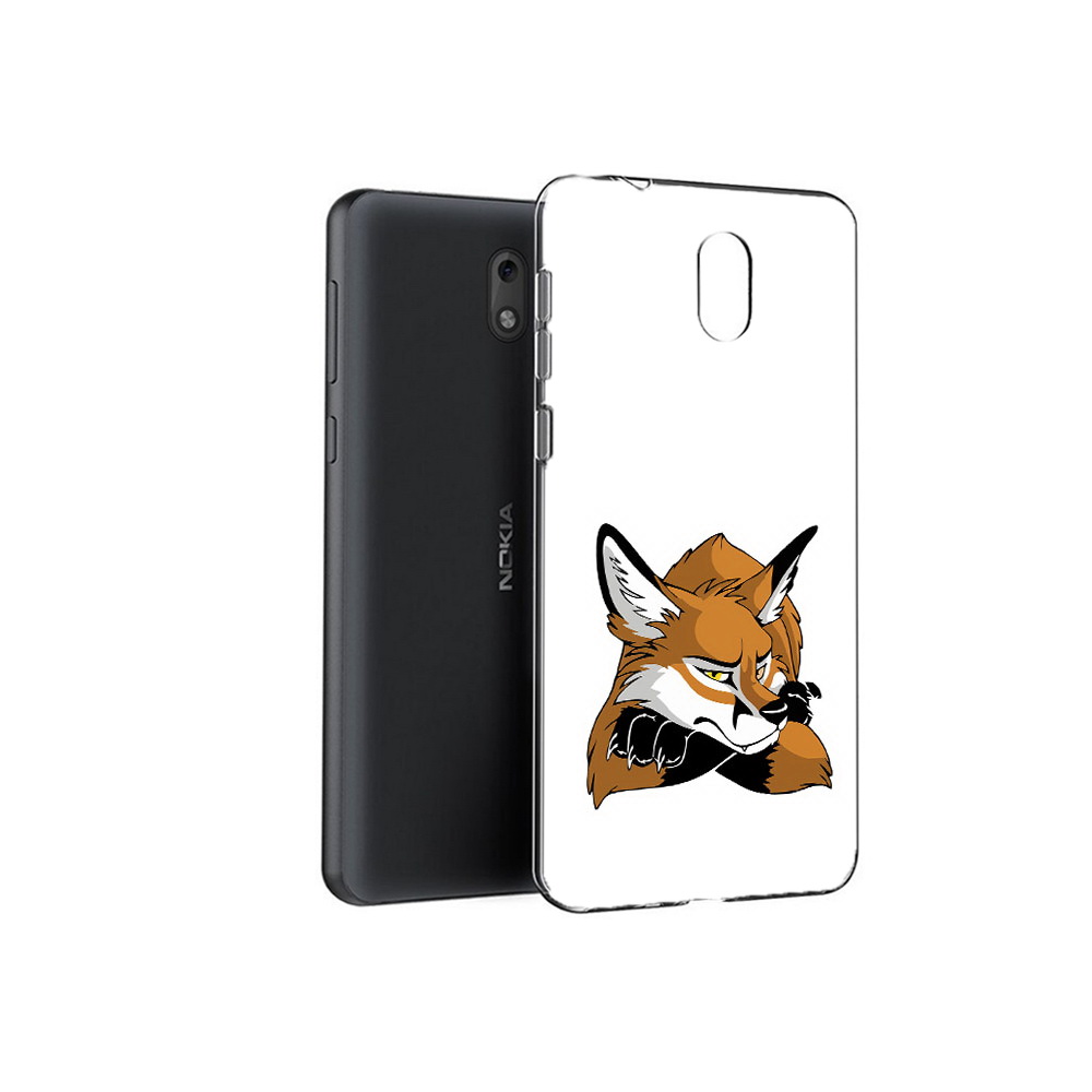 

Чехол MyPads Tocco для Nokia 2.1 фокс (PT114269.92.660), Прозрачный, Tocco