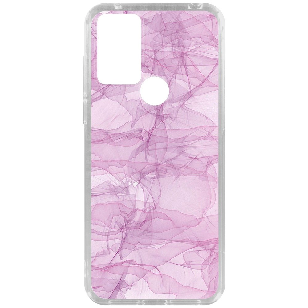 

Чехол-накладка Krutoff Clear Case Абстракт 4 для TCL 306, Прозрачный