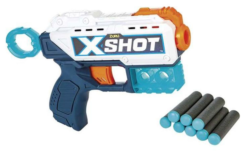 фото Бластер zuru x-shot excel recoil скорострельный