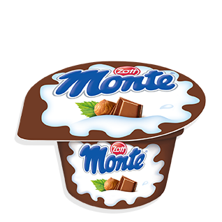 Десерт Monte шоколад и лесные орехи 13,3% 150 г бзмж