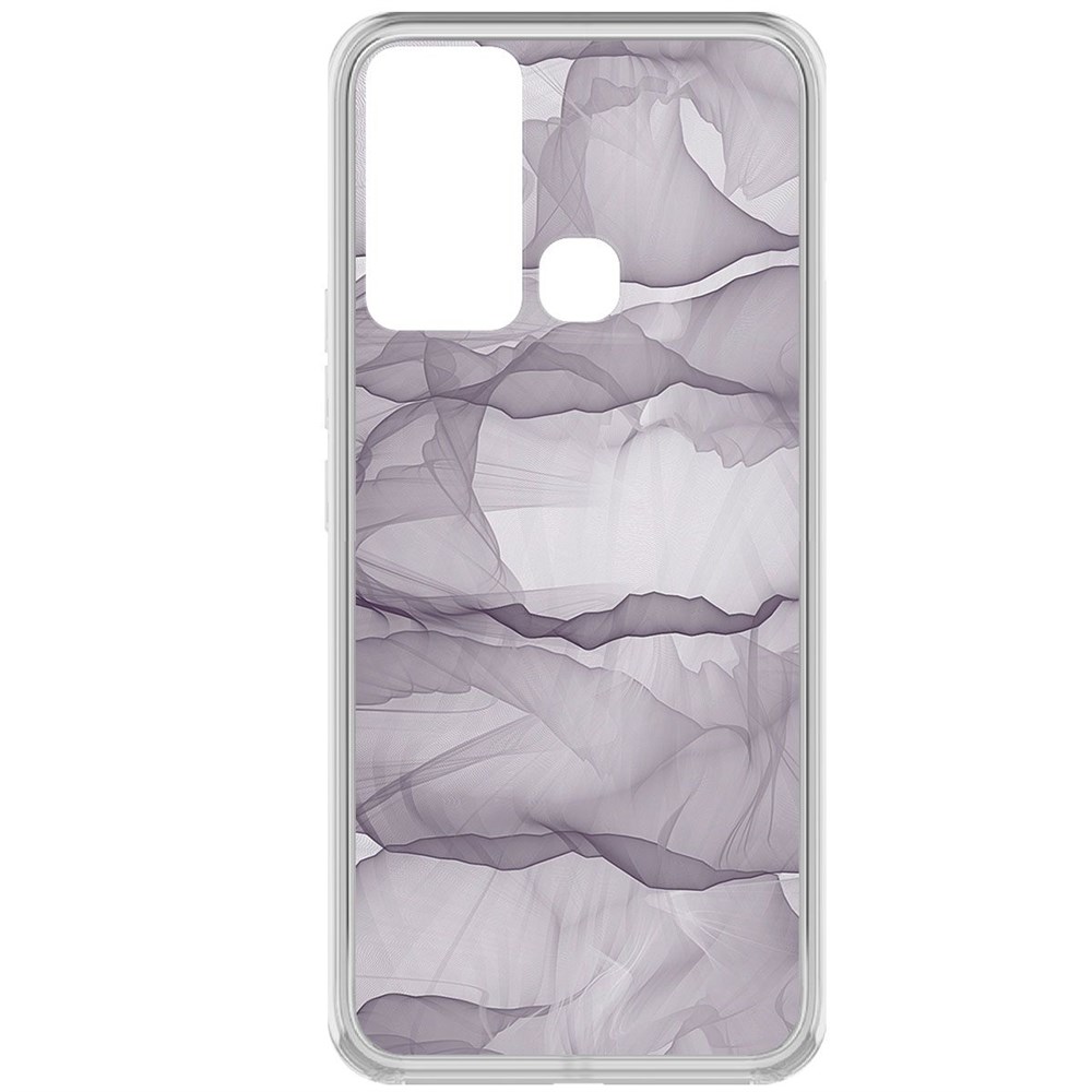 

Чехол-накладка Krutoff Clear Case Абстракт 1 для INFINIX Hot 12i, Прозрачный