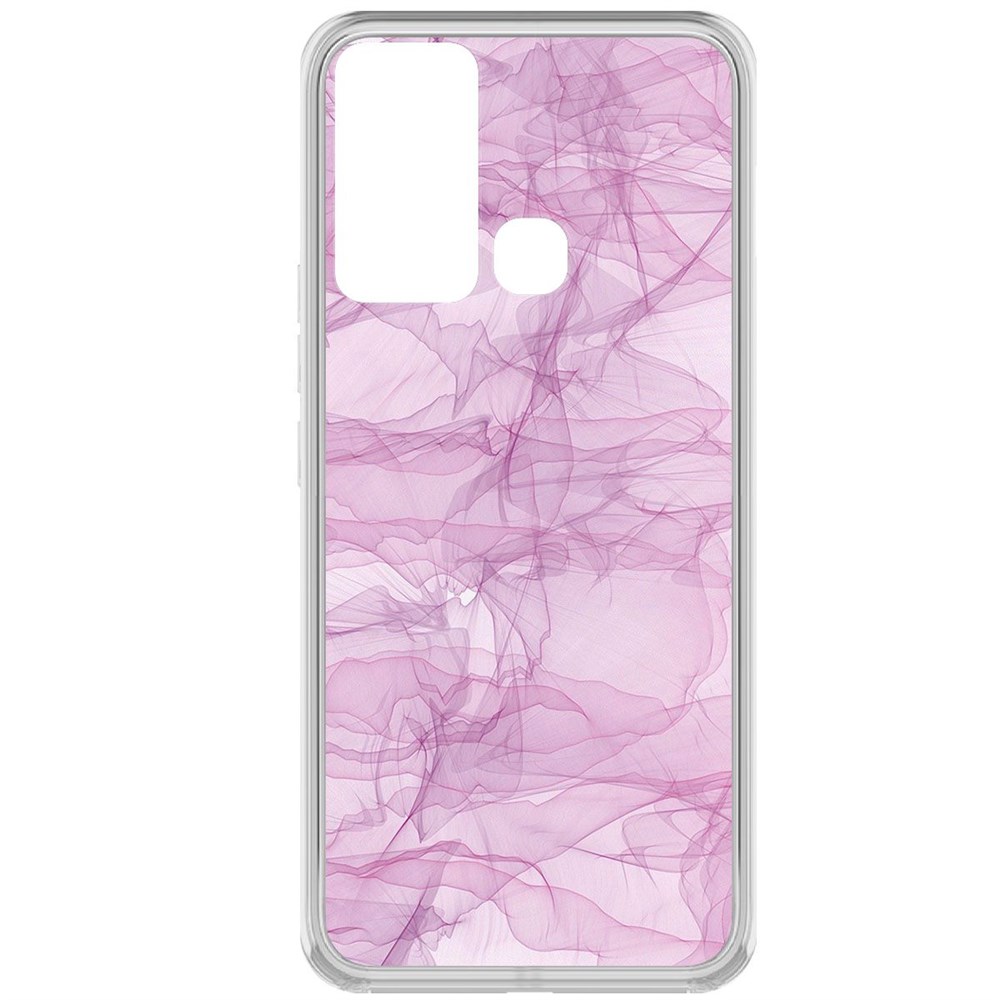 

Чехол-накладка Krutoff Clear Case Абстракт 4 для INFINIX Hot 12i, Прозрачный