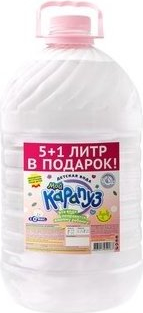 

Детская питьевая вода Карапуз негазированная с рождения 5+1 л