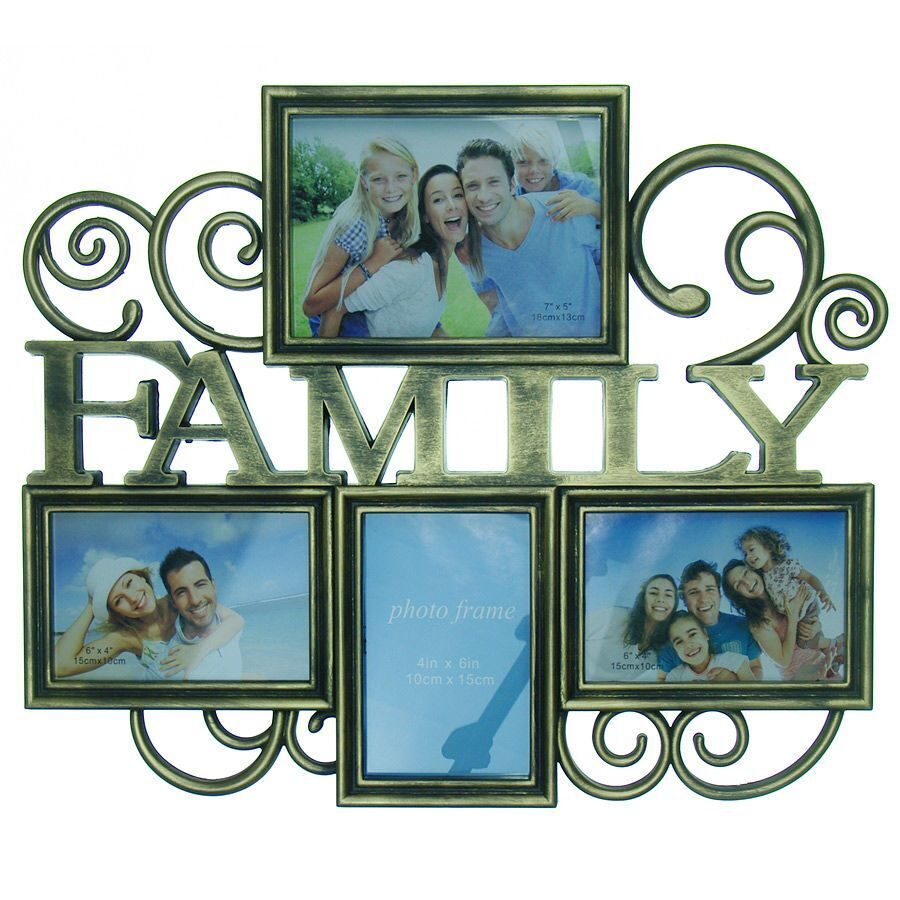 

Фоторамка Family Античное золото.