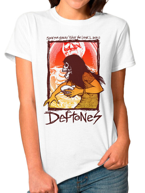 фото Футболка женская dream shirts deftones 50007441 белая xs