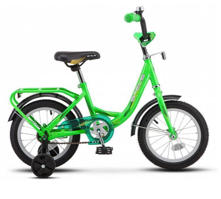 

Велосипед STELS Flyte 14" (2020) (9,5, Черный/салатовый)