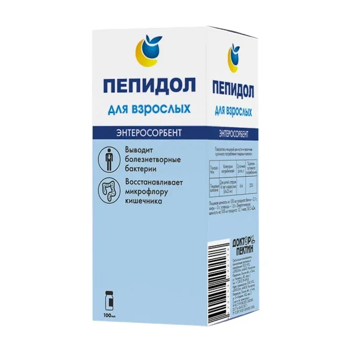 

Пепидол Доктор Пектин раствор 5% 450 мл 1 шт