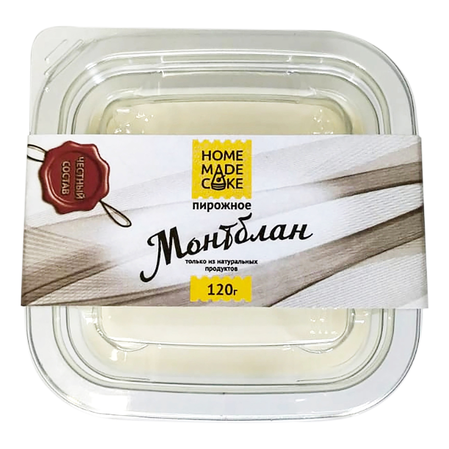 

Пирожное Home Made Cake монтблан 120 г