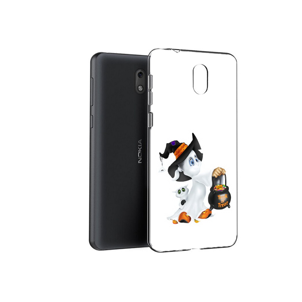 

Чехол MyPads Tocco для Nokia 6 Маленький призрак (PT60992.93.113), Прозрачный, Tocco