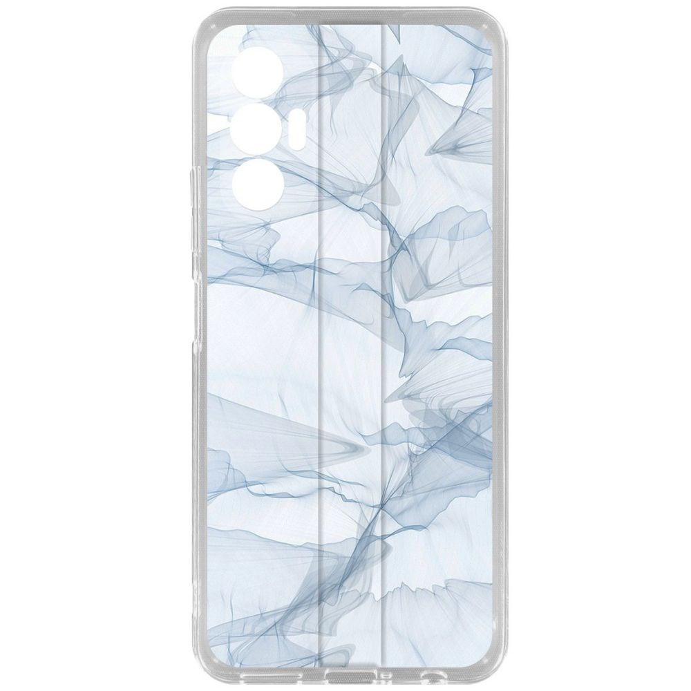 

Чехол-накладка Krutoff Clear Case Абстракт 10 для TECNO Pova 3, Прозрачный