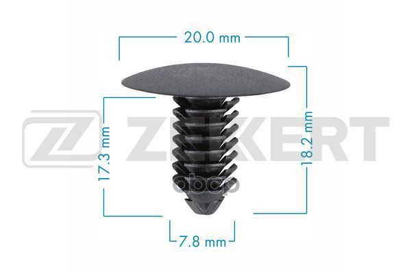 

Клипса Крепёжная Vag (Миним. Кол-Во Заказа 10 Шт) Zekkert арт. BE3600