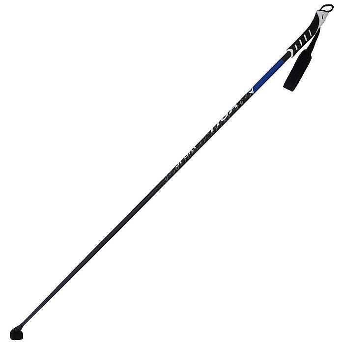 Лыжные палки TISA (Z60422) Sport Carbon (Карбон 40%+Стекло 60%) (черный/синий) (140)
