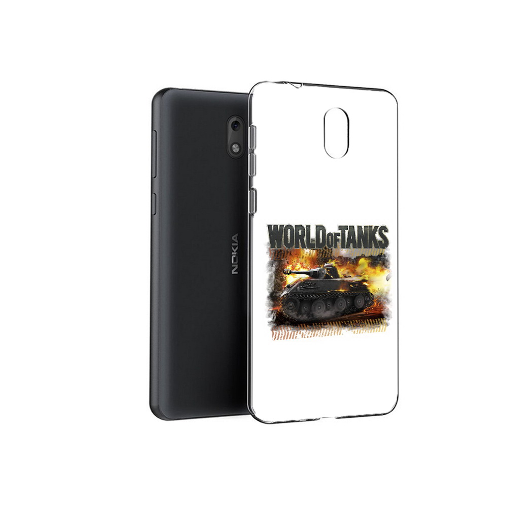 

Чехол MyPads Tocco для Nokia 6 Мир танков-2 (PT60992.93.118), Прозрачный, Tocco