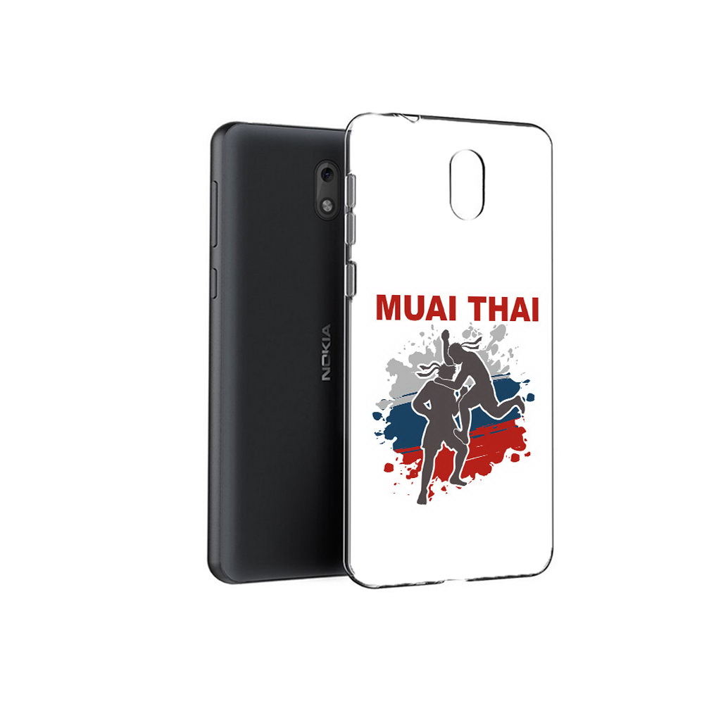 

Чехол MyPads Tocco для Nokia 6 Муайтай (PT60992.93.123), Прозрачный, Tocco