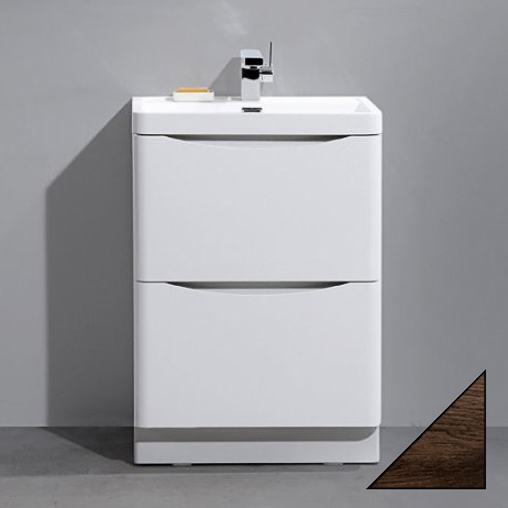 

Тумба с раковиной BelBagno Ancona-N 60 rovere more напольная