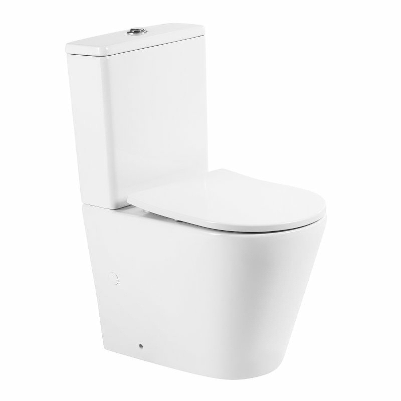 Унитаз-компакт BelBagno Flay-R BB2149CPR с бачком BB2149T