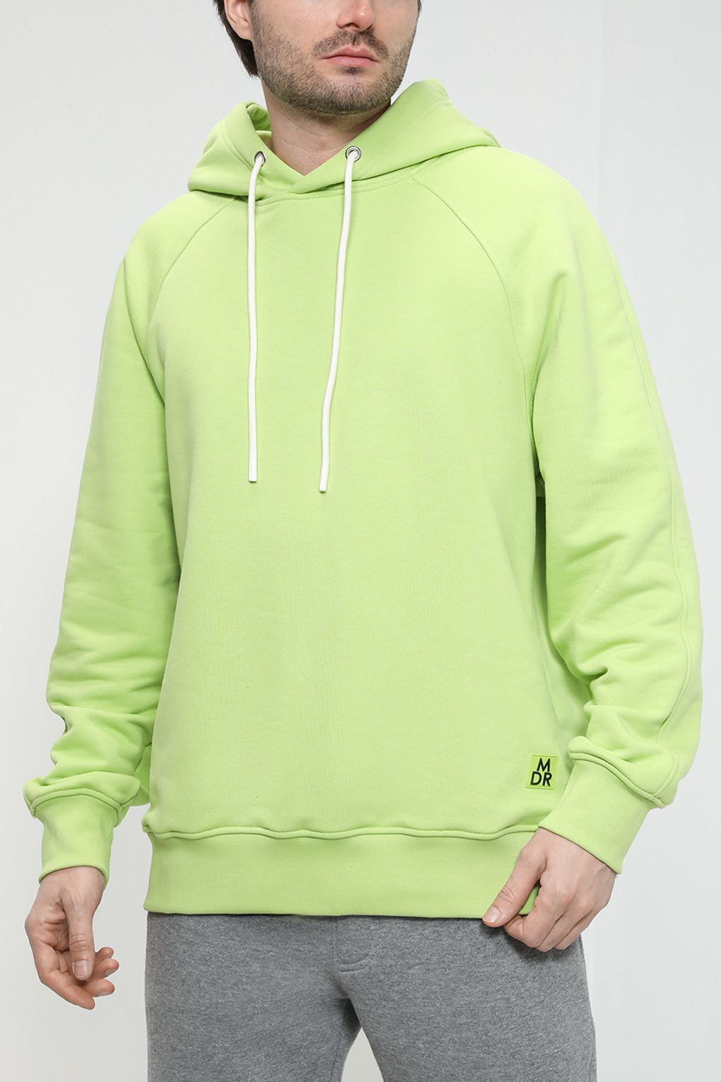 

Толстовка мужская MARCO DI RADI MDR230311250 зеленая L, Зеленый, MDR230311250