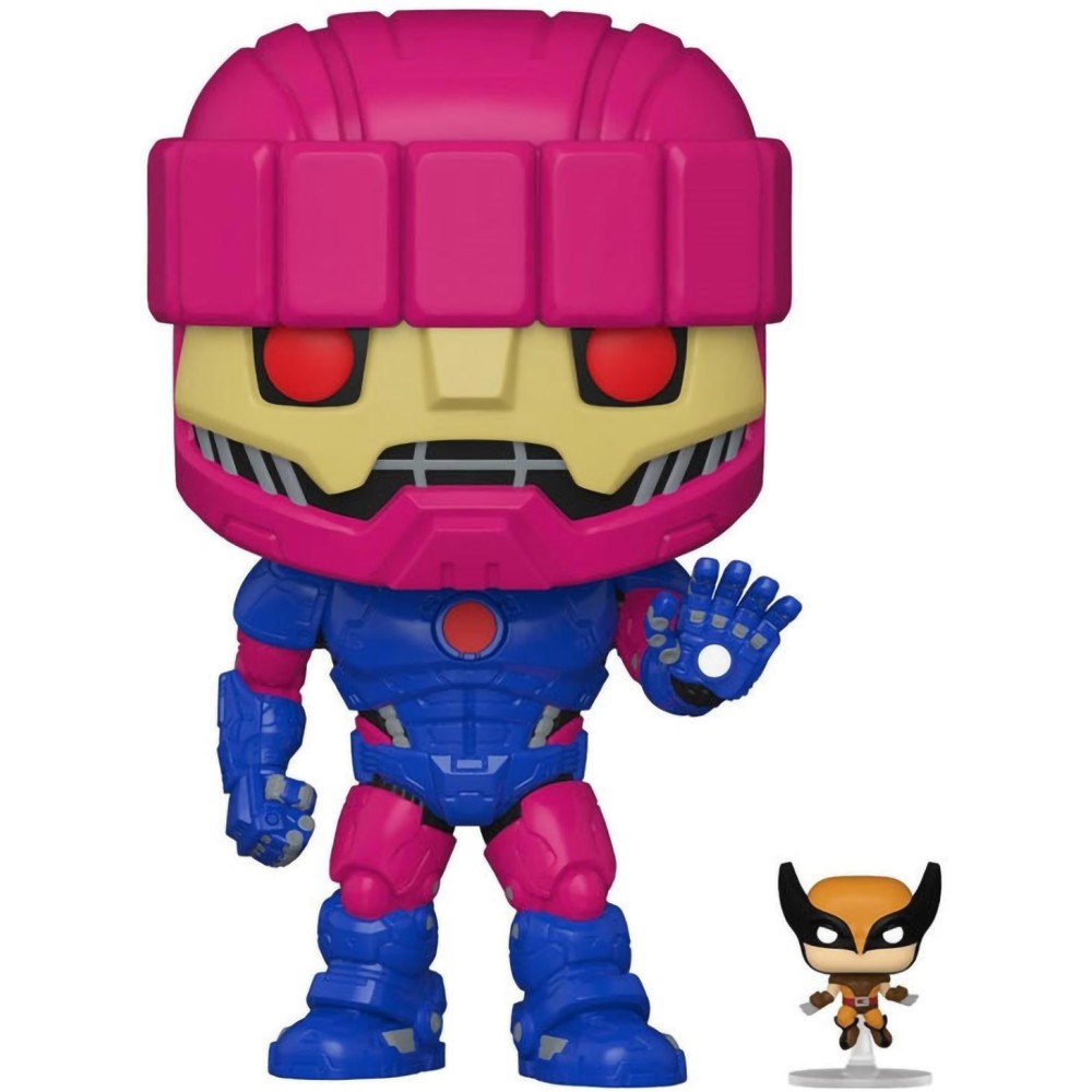 

Фигурка Funko POP! Bobble Marvel X-Men Sentinel with Wolverine 10 66636