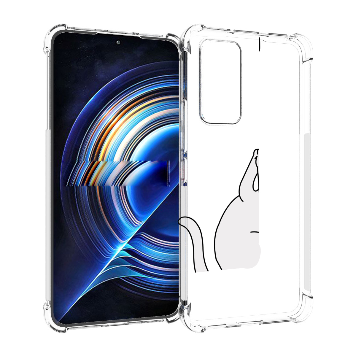 

Чехол MyPads котяра-на-веревке для Tecno Camon 19 Neo, Прозрачный, Tocco