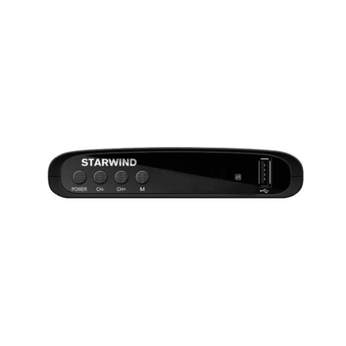 фото Dvb-t2 приставка starwind ct-100 black