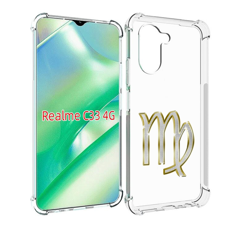 

Чехол MyPads знак-зодиака-дева-6 для Realme C33 4G, Прозрачный, Tocco