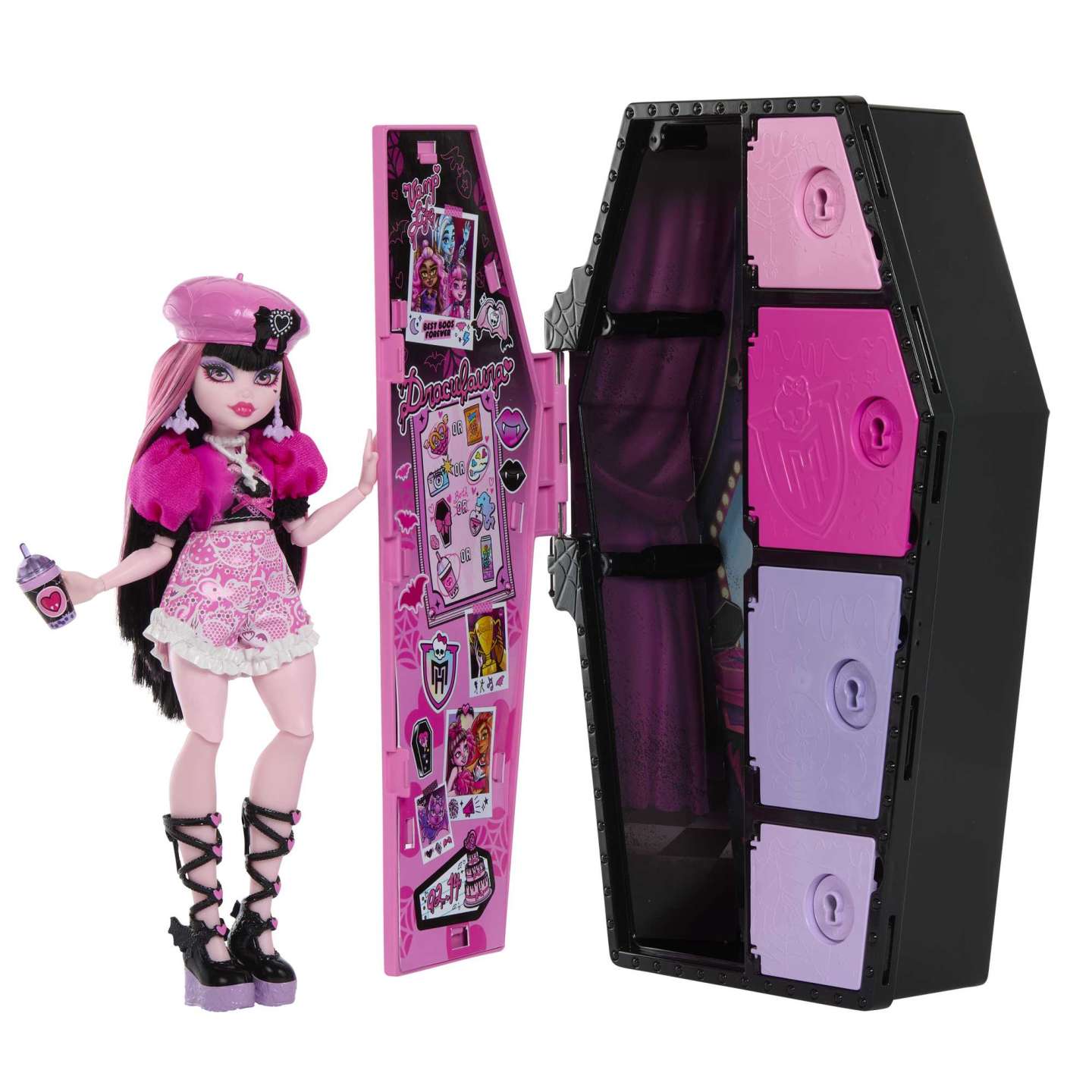 Кукла Monster High Draculaura HKY60 кукла monster high frankie hky62