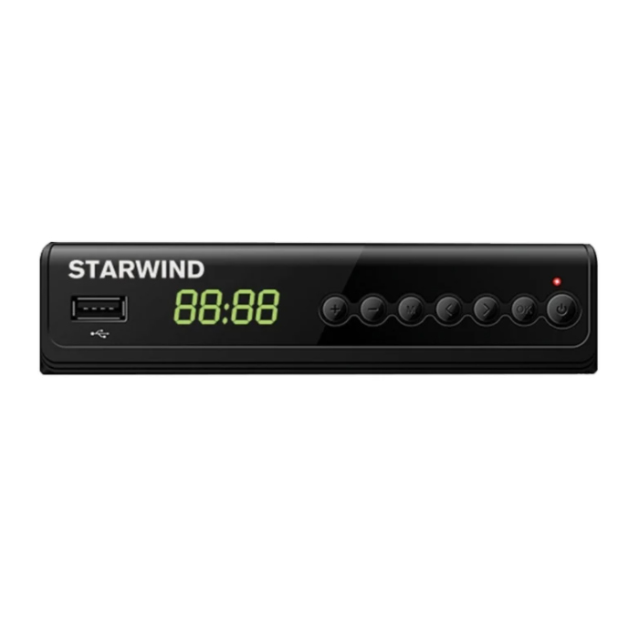 фото Dvb-t2 приставка starwind ct-280 black