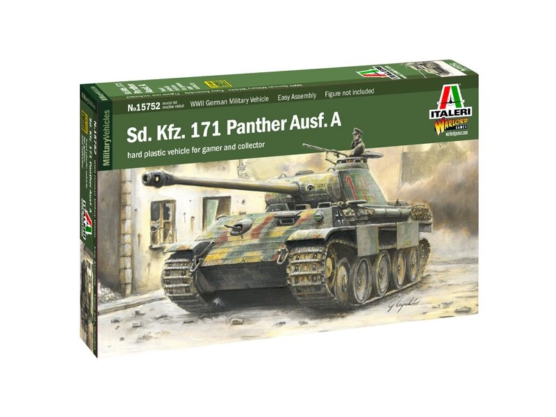 

Сборная модель Italeri 15752ИТ Танк Sd.Kfz. 171 PANTHER Ausf. A