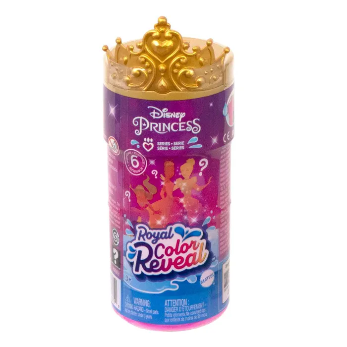 Кукла Disney Princess Royal Сolor reveal в ассортименте HMB69 disney princess кукла комфи золушка