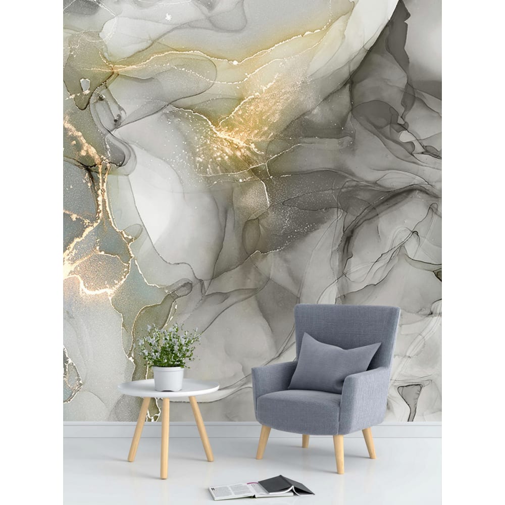 фото Fotooboikin фотообои на стену "мрамор" 200x270 fot-252