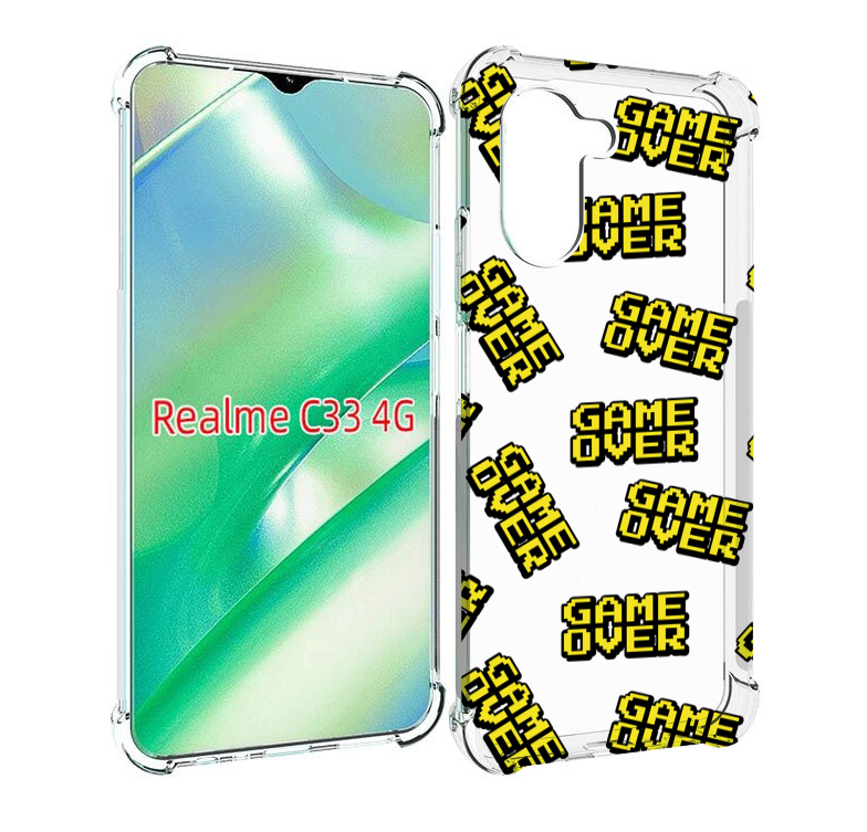 

Чехол MyPads игра-окончена для Realme C33 4G, Прозрачный, Tocco