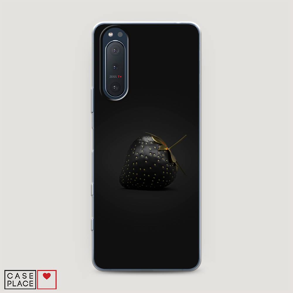 

Чехол Awog на Sony Xperia 5 II "Черная клубника", Разноцветный, 54750-10