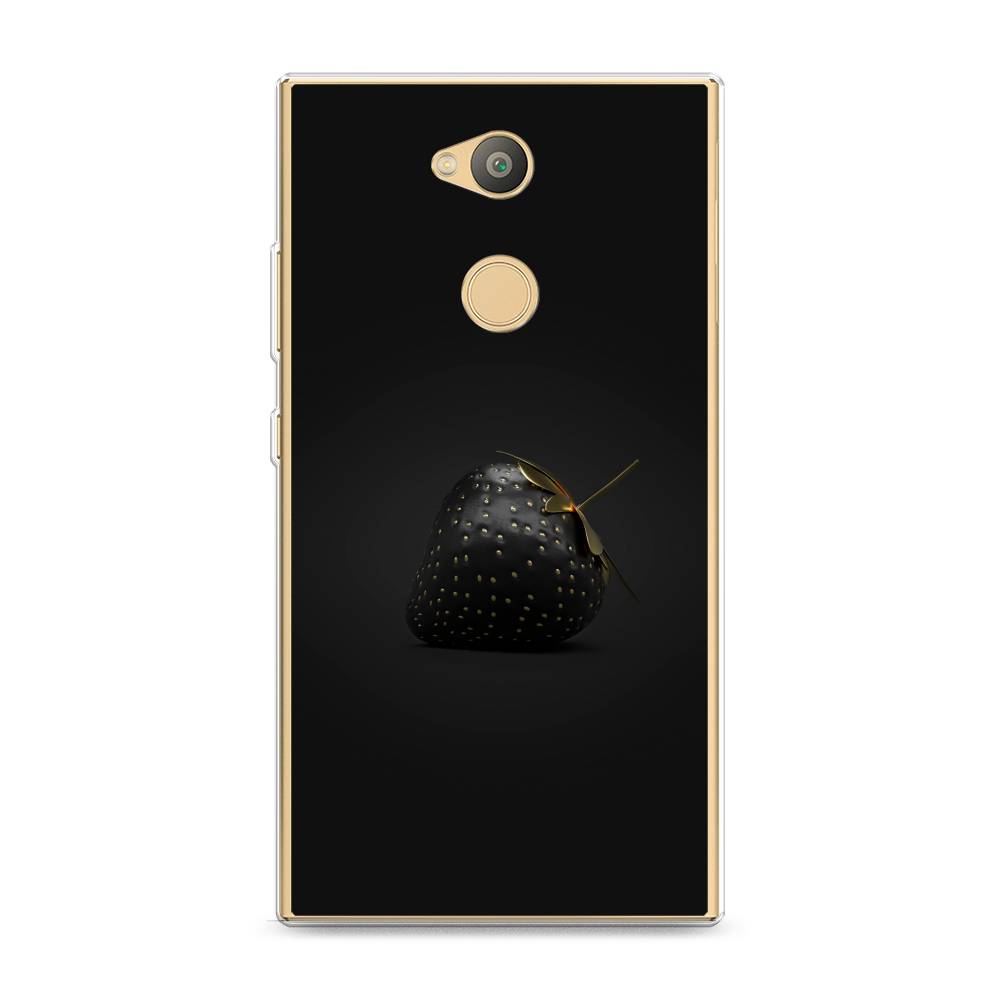 

Чехол Awog на Sony Xperia L2 "Черная клубника", Разноцветный, 53450-10
