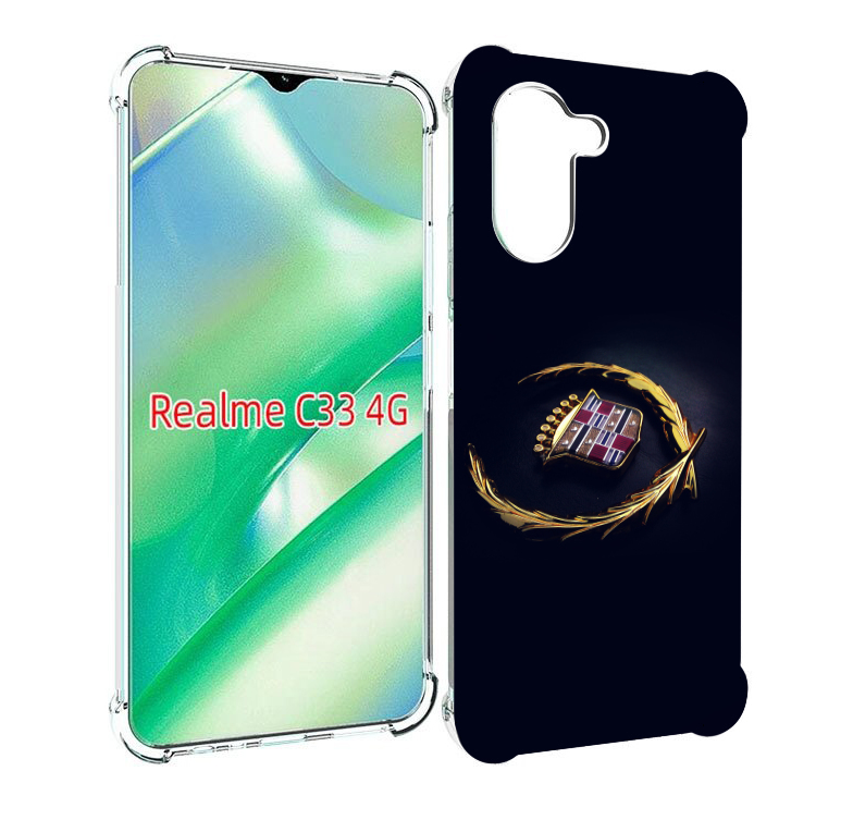 

Чехол MyPads cadillac 2 для Realme C33 4G, Прозрачный, Tocco