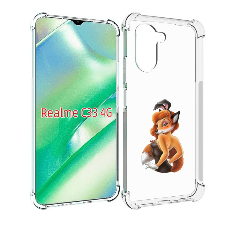 

Чехол MyPads баронесса для Realme C33 4G, Прозрачный, Tocco