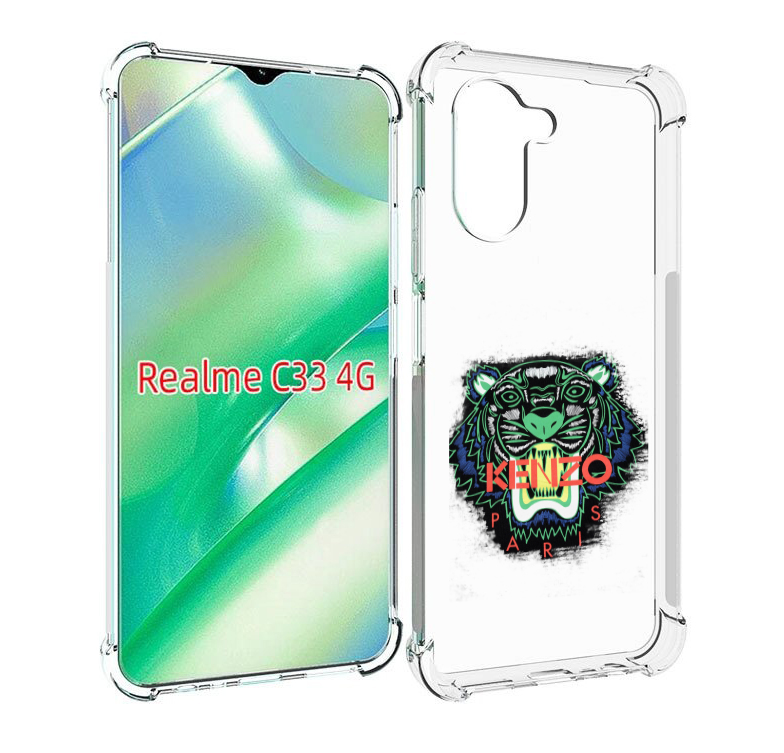 

Чехол MyPads кинзо для Realme C33 4G, Прозрачный, Tocco
