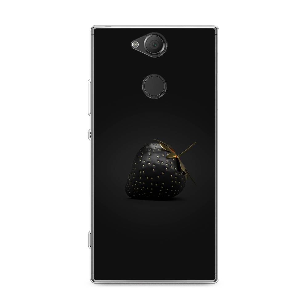 

Чехол Awog на Sony Xperia XA2 Plus "Черная клубника", Разноцветный, 53550-10