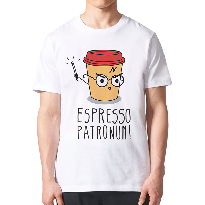 

Футболка мужская Dream Shirts Эспрессо Патронум 1000344222 белая 3XL, Эспрессо Патронум 1000344222