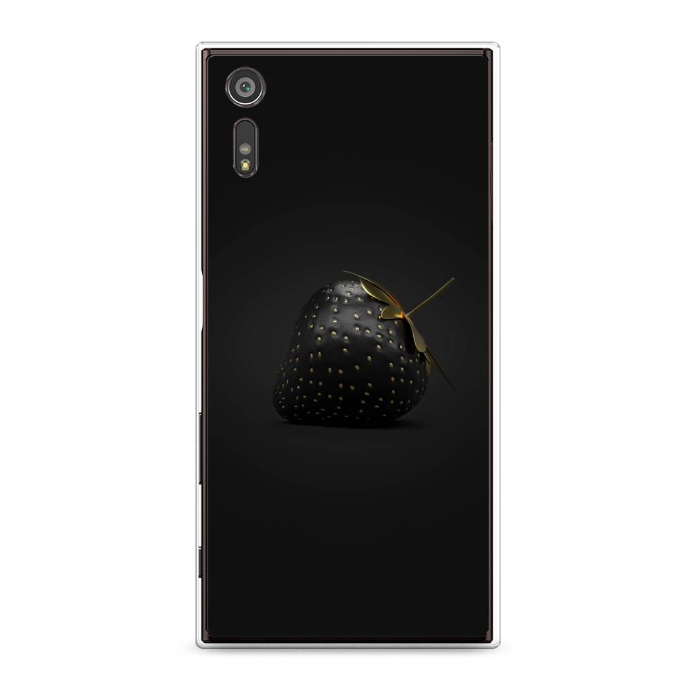 

Чехол Awog на Sony Xperia XZ "Черная клубника", Разноцветный, 51450-10