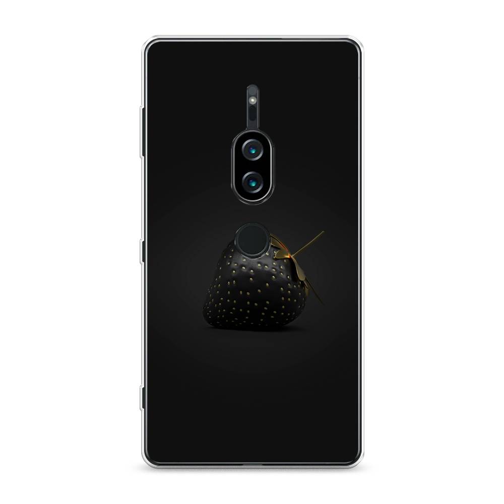 

Силиконовый чехол "Черная клубника" на Sony Xperia XZ2 Premium, 53350-10