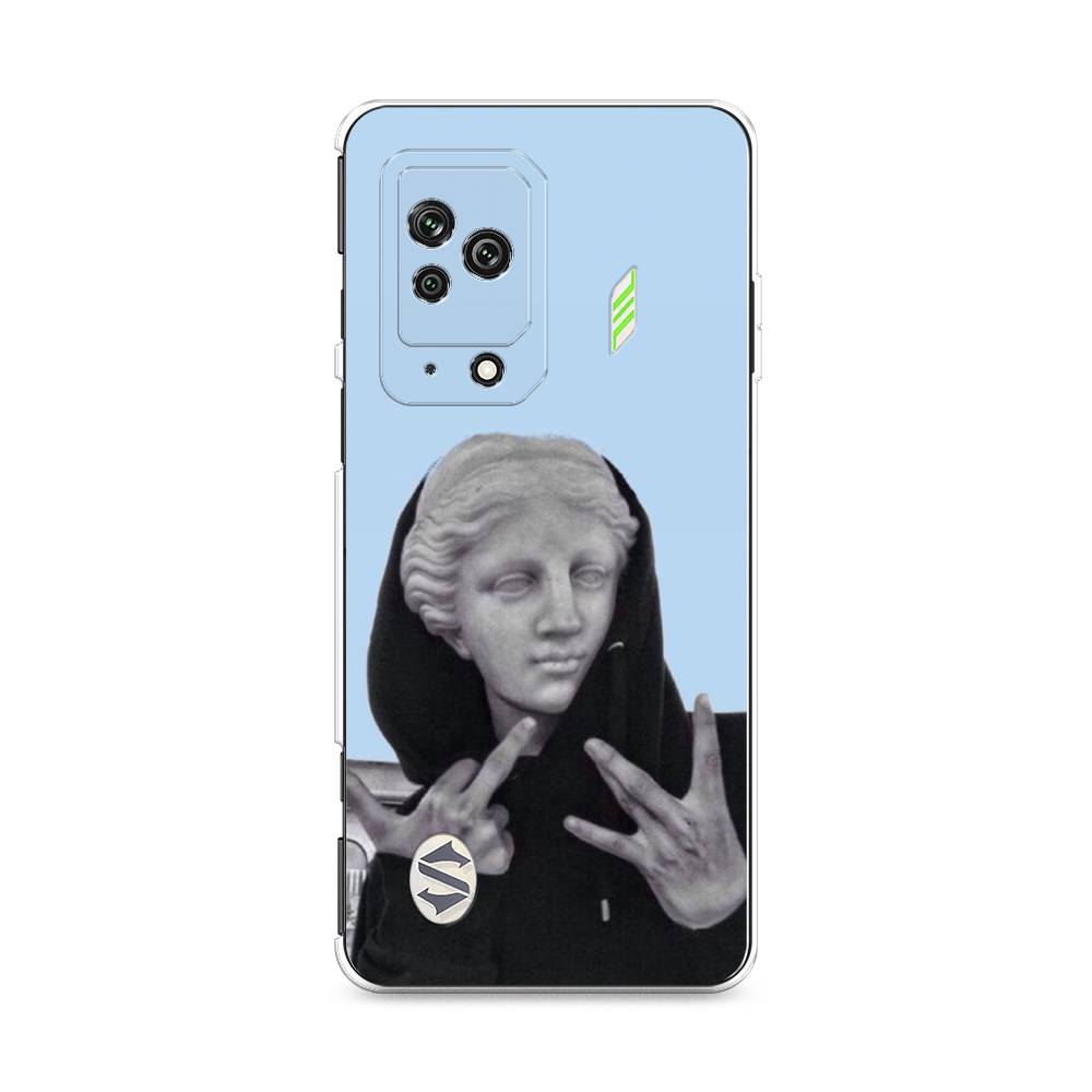 

Чехол Awog на Xiaomi Black Shark 5 "SWAG статуя", Разноцветный, 314050-9