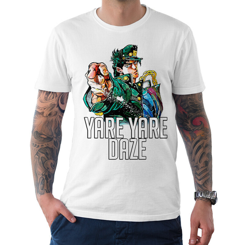 

Футболка мужская Dream Shirts JoJo Bizarre Adventure 1000351222 белая 3XL, JoJo Bizarre Adventure 1000351222