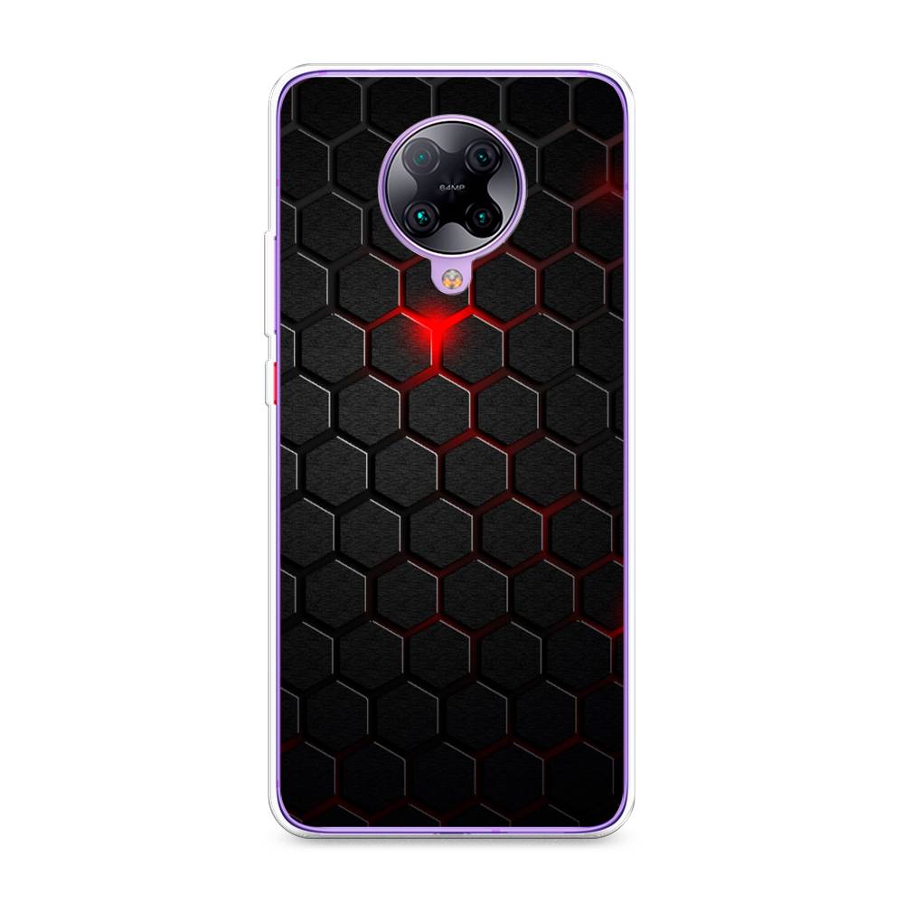 

Чехол Awog "Фон соты красные" для Xiaomi Redmi K30 Pro, 38850-3